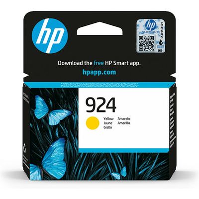 HP 924 (4K0U5NE) Inktcartridge Geel
