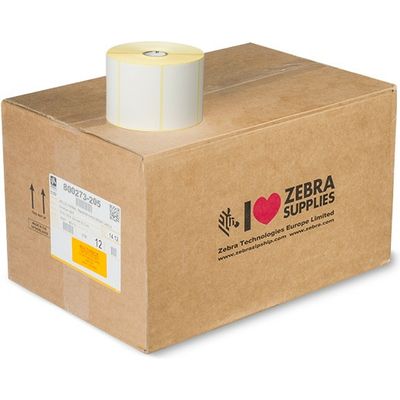 Zebra 800273-205 Etiket Zwart op wit (76 mm x 51 mm) 12 rollen