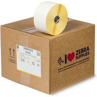 Zebra 3006318 Etiket Zwart op wit (57 mm x 32 mm) 12 rollen