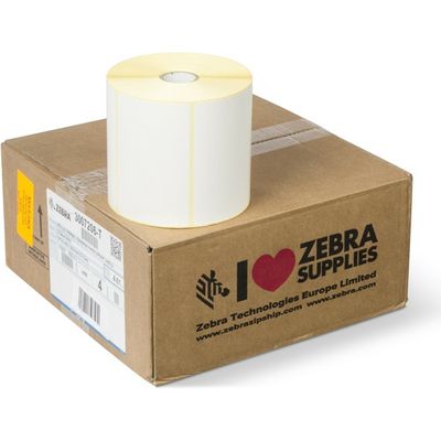 Zebra 3007206-T (Z-Select 2000T) Etiket Zwart op wit (102 mm x 64 mm) 4 rollen