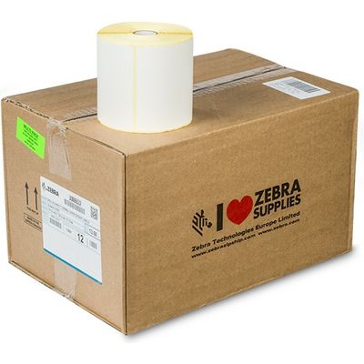 Zebra 3006322 (Z-Select 2000T) Etiket Zwart op wit (102 mm x 152 mm) 12 rollen