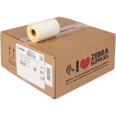 Zebra 3008731-T Etiket Zwart op wit (Z-Perform 1000D) (76.2 mm x