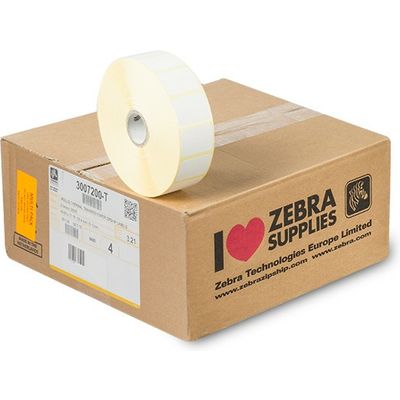 Zebra 3007200-T (Z-Select 2000T) Etiket Zwart op wit (31 mm x 22 mm) 12 rollen