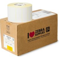 Zebra 880026-038 Etiket Zwart op wit 102 mm x 38 mm) 4 rollen