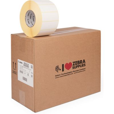 Zebra 880022-038 Etiket Zwart op wit (89 mm x 38 mm) 6 rollen