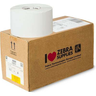 Zebra 66088 Etiket Zwart op wit (102 mm x 152 mm) 4 rollen