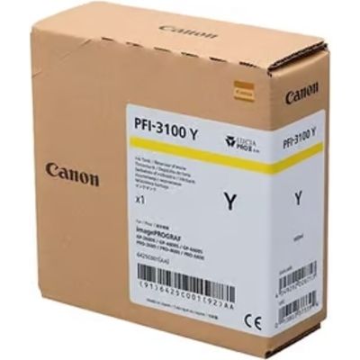 Canon PFI-3100Y Inktcartridge Geel