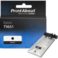 Huismerk Epson T9651 Inktcartridge Zwart