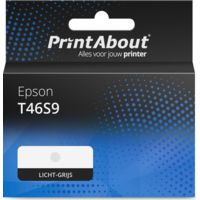 Huismerk Epson T46S9 Inktcartridge Licht-grijs