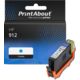Huismerk HP 912 (3YL77AE) Inktcartridge Cyaan