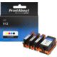 Huismerk HP 912 (3YL77/78/79/80AE) Inktcartridge 4-kleuren Multipack