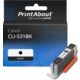 Huismerk Canon CLI-531BK Inktcartridge Zwart