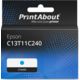 Huismerk Epson C13T11C240 Inktcartridge Cyaan
