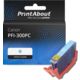 Huismerk Canon PFI-300PC Inktcartridge Foto-cyaan
