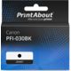 Huismerk Canon PFI-030BK Inktcartridge Zwart
