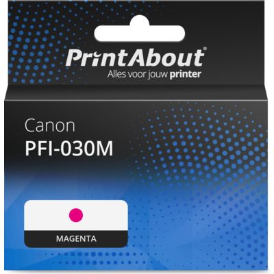 Huismerk Canon PFI-030M Inktcartridge Magenta