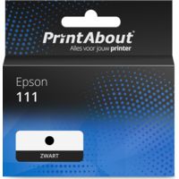 Huismerk Epson 111 (C13T03M140) Inktcartridge Zwart