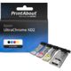 Huismerk Epson UltraChrome XD2 (C13T40D/41/42/43/440) Inktcartridge 4-kleuren Multipack