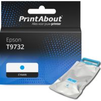 Huismerk Epson T9732 Inktcartridge Cyaan Hoge capaciteit