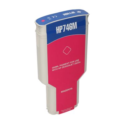 Huismerk HP 746 (P2V78A) Inktcartridge Magenta