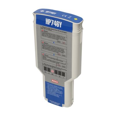 Huismerk HP 746 (P2V79A) Inktcartridge Geel