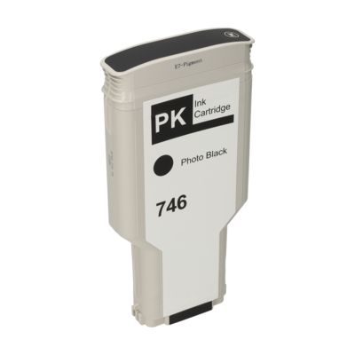 Huismerk HP 746 (P2V82A) Inktcartridge Foto-zwart