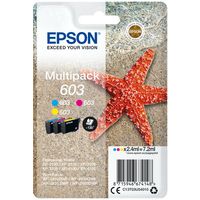 Epson 603 (T03U5 C/M/Y) Inktcartridge 3-kleuren Multipack