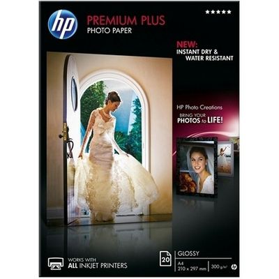 HP CR672A Premium Plus Glanzend A4 (20 vel) Fotopapier