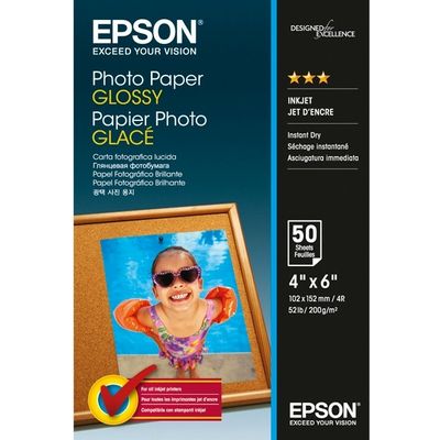 Epson S042547 Glossy Photo Paper 10 x 15 (50 vel) Fotopapier