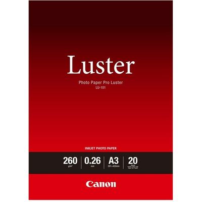 Canon LU-101 Pro Luster A3 (20 vel) Fotopapier