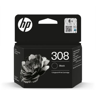 HP 308 (7FP21UE) Inktcartridge Zwart
