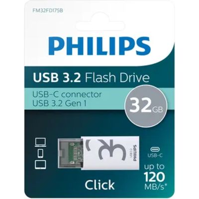 Philips 3.2-stick Click 32GB USB-C USB-stick