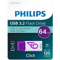 Philips 3.2-stick Click 64GB USB-C USB-stick
