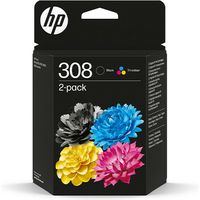 HP 308 (6L6S6UE) Inktcartridge Zwart + 3 kleuren Multipack