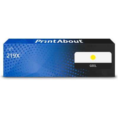 Huismerk HP 219X (W2192X) Toner Geel Hoge capaciteit