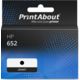 Huismerk HP 652 (HF6V25AEPA (nr. 652)) Inktcartridge Zwart