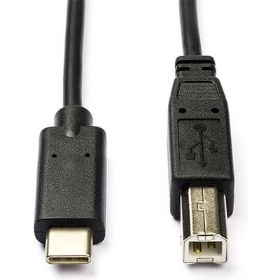 Nedis USB-C naar USB-B 1 meter USB Kabel