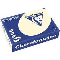 Clairefontaine Ivoor A4 Gekleurd papier 210 grams (250 vel)