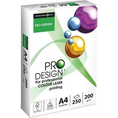 Pro-Design A4 papier 200 grams (250 vel)