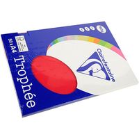 Clairefontaine Kersenrood A4 Gekleurd papier 160 grams (50 vel)