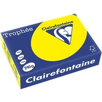 Clairefontaine Zonnegeel A4 Gekleurd papier 210 grams (250 vel)
