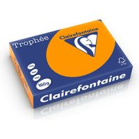 Clairefontaine Fel oranje A4 Gekleurd papier 160 grams (250 vel)