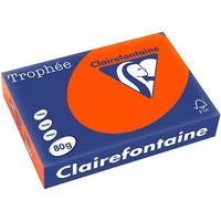 Clairefontaine Kardinaalrood A4 Gekleurd papier 80 grams (500 vel)