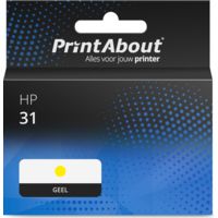Huismerk HP 31 (1VU28AE) Inktcartridge Geel