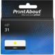 Huismerk HP 31 (1VU28AE) Inktcartridge Geel