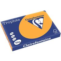 Clairefontaine Oranje A3 Gekleurd papier 120 grams (250 vel)