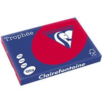 Clairefontaine Kersenrood A3 Gekleurd papier 120 grams (250 vel)