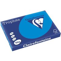 Clairefontaine Caribbean blauw A3 Gekleurd papier 120 grams (250 vel)