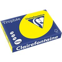 Clairefontaine Zonnegeel A4 Gekleurd papier 120 grams (250 vel)