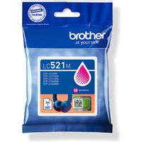 Brother LC-521M Inktcartridge Magenta